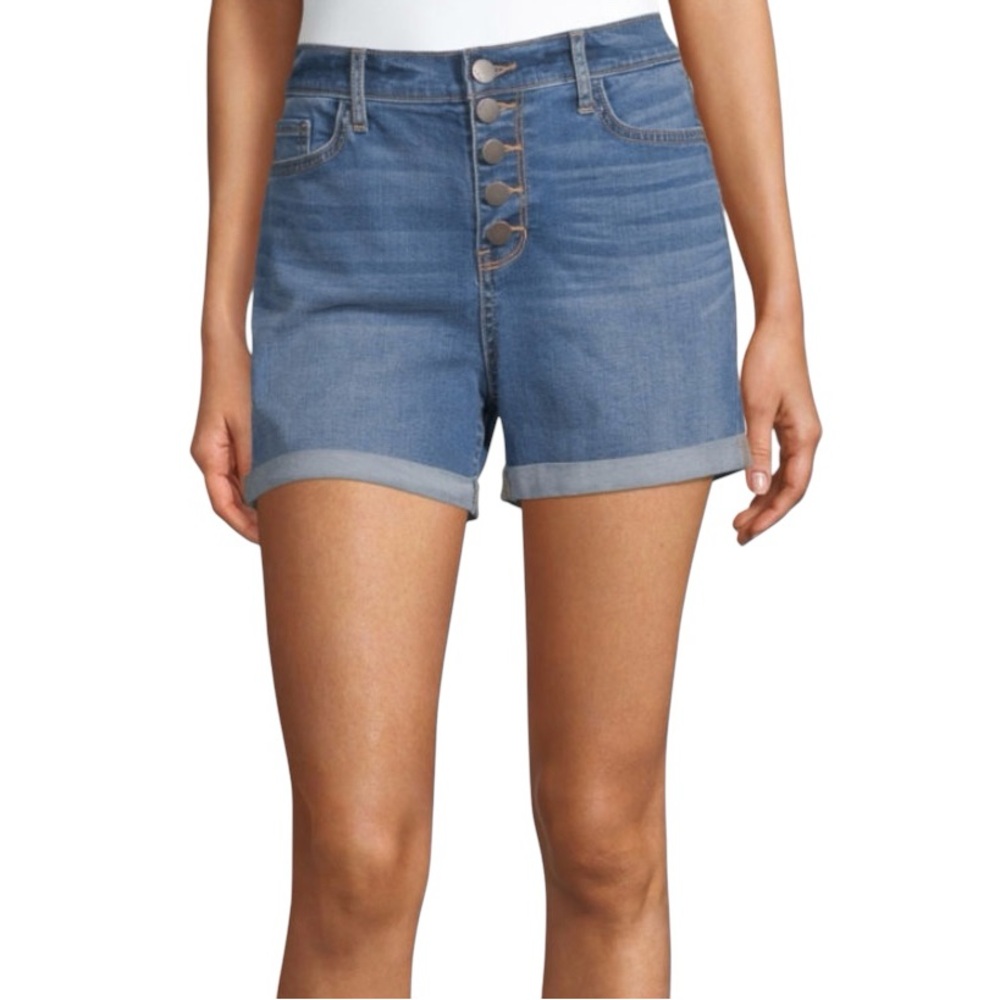 A.N.A High-Rise Denim Shorts - Size: 14